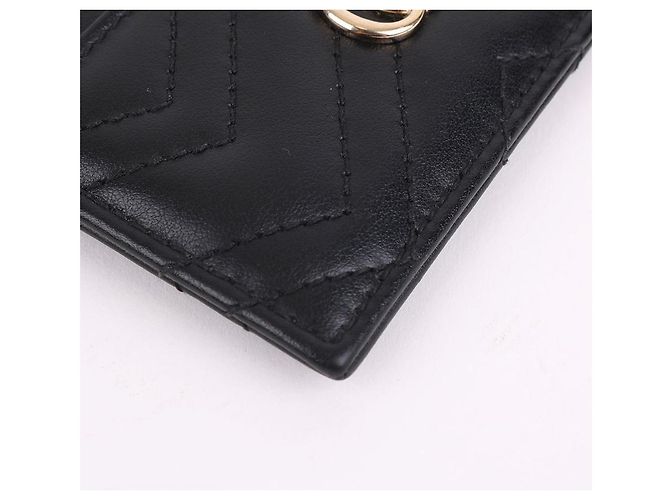 Gucci Matelassé Black Kartenetui - Ansicht 8
