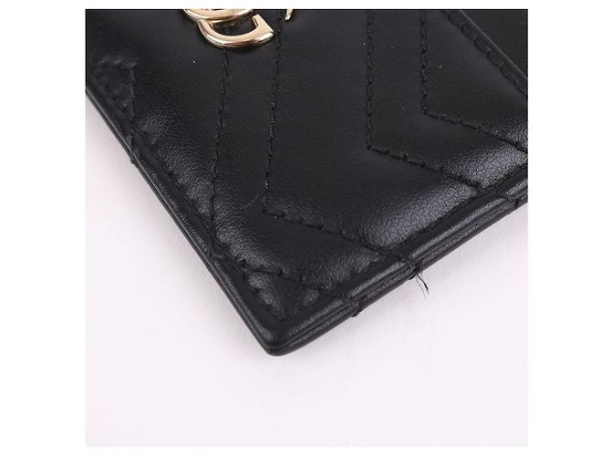 Gucci Matelassé Black Kartenetui - Ansicht 9