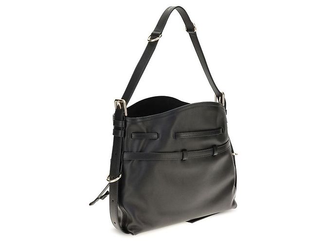 Givenchy Borsa Bucket Bos Taurus in pelle di vitello nera - vista 3