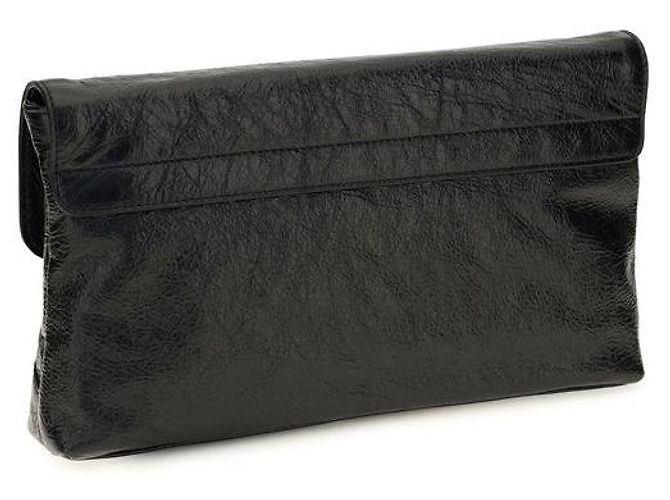 Balenciaga Clutch Black Lamb Ovis Aries - vista 3