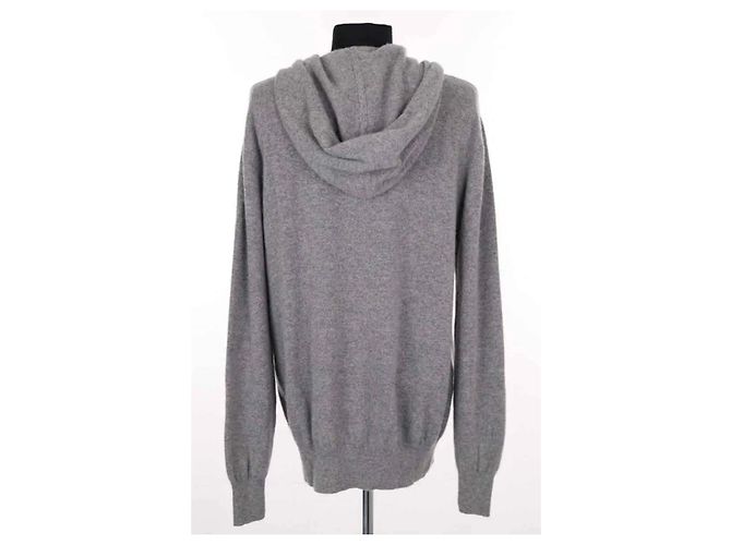 Autre Marque From Future Kapuzenpullover aus Kaschmir in Grau - Ansicht 4