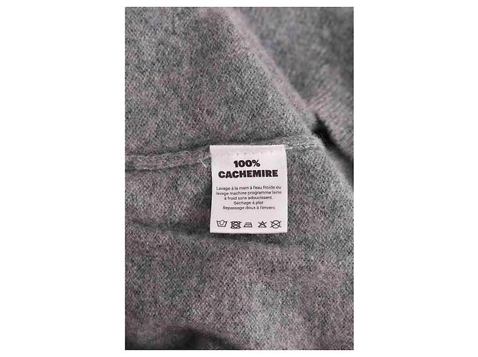 Autre Marque From Future Kapuzenpullover aus Kaschmir in Grau - Ansicht 6