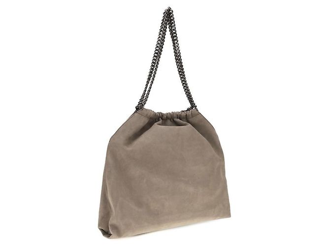 Stella Mc Cartney Borsa a tracolla in poliestere beige - vista 3