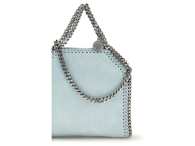 Stella Mc Cartney Borsa in poliestere blu - vista 4
