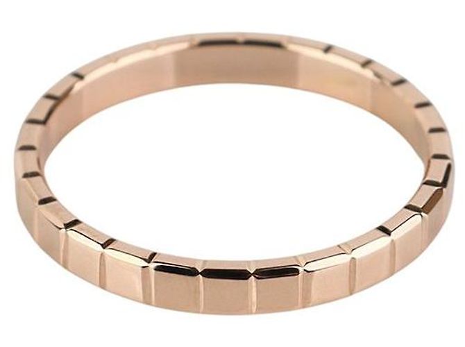 Chopard Anello Mini Ice Cube con Diamante in Pink Gold Misura - vista 3