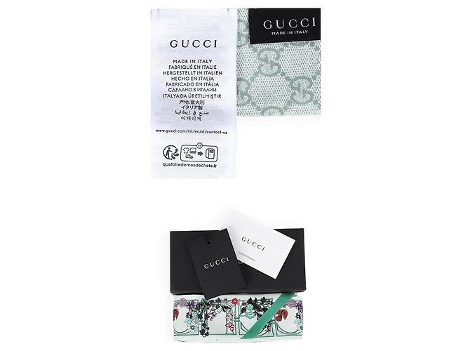 Gucci Sciarpa in seta da donna con stampa animalier e floreale - vista 4
