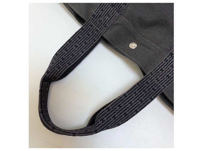 Hermès Borsa da Viaggio GM Boston Bag Unisex Grigia - vista 13