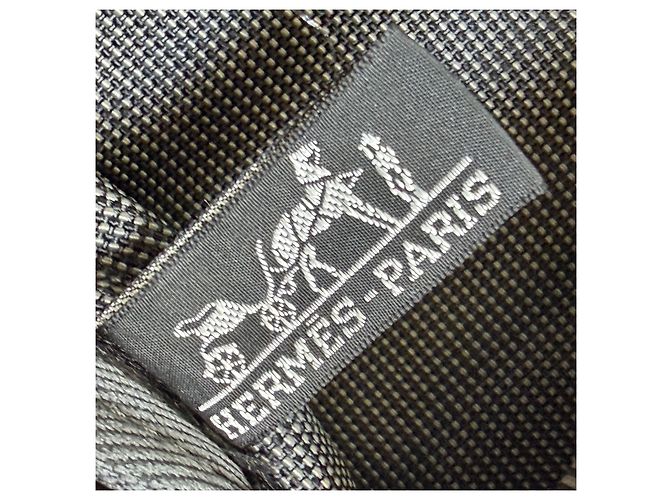 Hermès Borsa da Viaggio GM Boston Bag Unisex Grigia - vista 20
