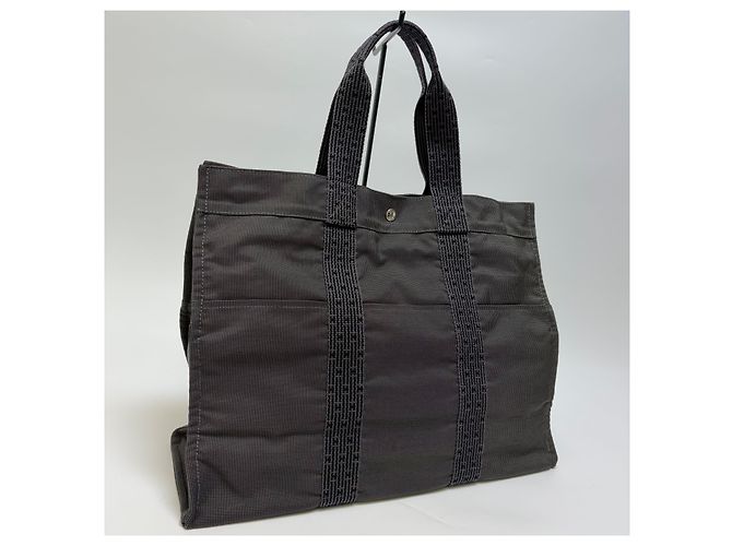 Hermès Borsa da Viaggio GM Boston Bag Unisex Grigia - vista 5