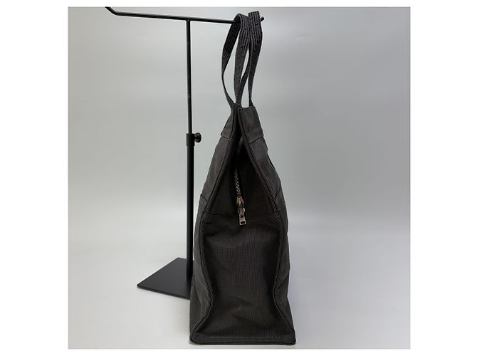 Hermès Borsa da Viaggio GM Boston Bag Unisex Grigia - vista 8