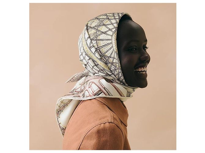 Hermès Sciarpa in seta da donna Chevaux d'Hephaistos - vista 3