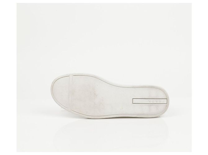 Prada Sneakers in pelle Logo White - vista 12