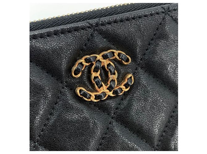 Chanel Clutch de piel de cordero New Medium - vista 17
