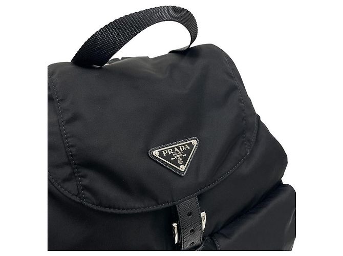 Prada Zaino Medium con due tasche in Re-Nylon - vista 5