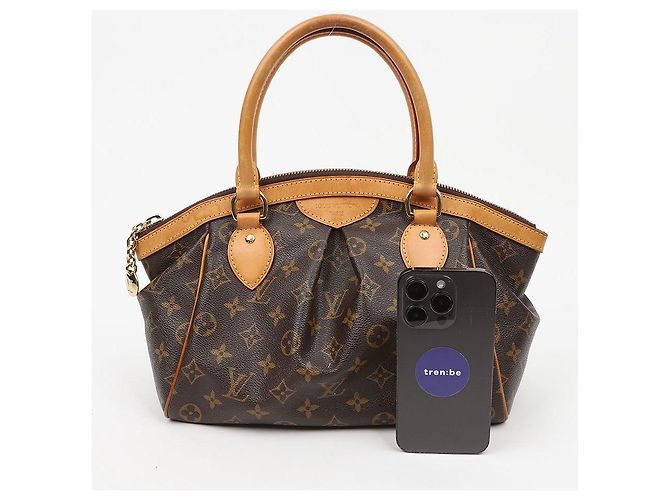 Louis Vuitton Borsa Tote Tivoli PM Monogram Canvas - vista 13