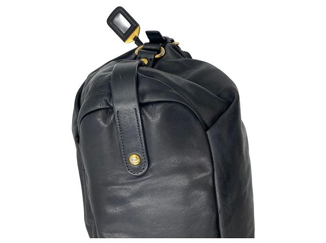 Prada Borsa a tracolla hobo in pelle con anello dorato Nero - Ansicht 6