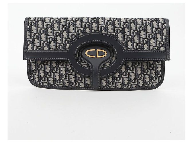 Dior Oblique Jacquard Folding Tote Bag Clutch - Ansicht 2