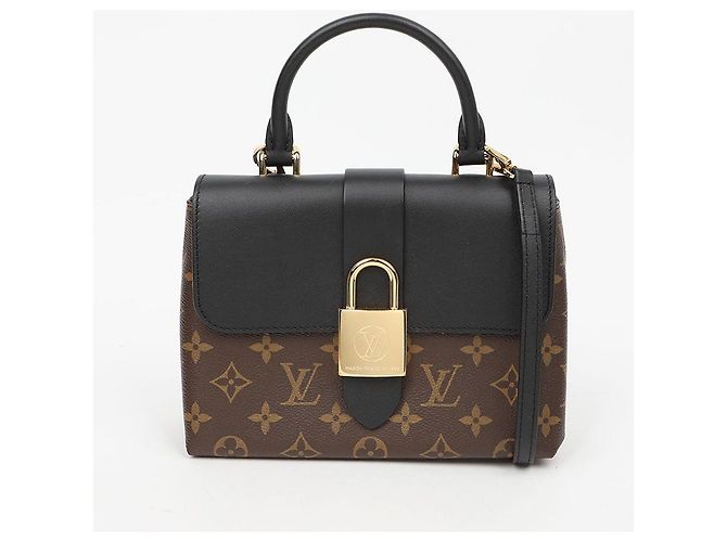 Louis Vuitton Borsa a spalla Rocky BB in tela Monogram nera da donna - vista 2