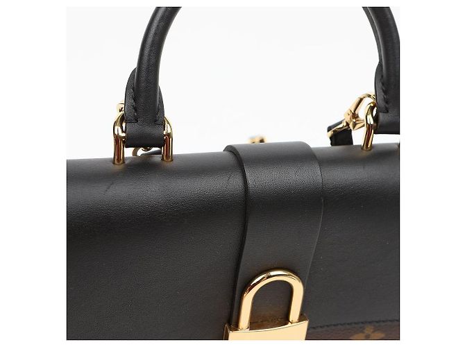 Louis Vuitton Borsa a spalla Rocky BB in tela Monogram nera da donna - vista 3