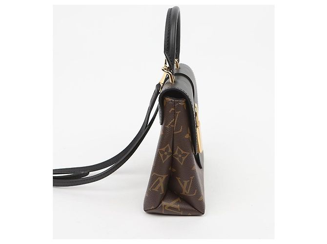 Louis Vuitton Borsa a spalla Rocky BB in tela Monogram nera da donna - vista 6