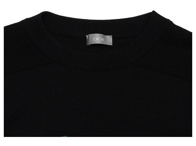 Dior Strickpullover für Herren aus Seidenmischung in Schwarz - Ansicht 5