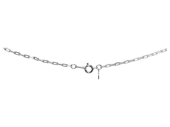 Collana Givenchy in metallo argentato - vista 3