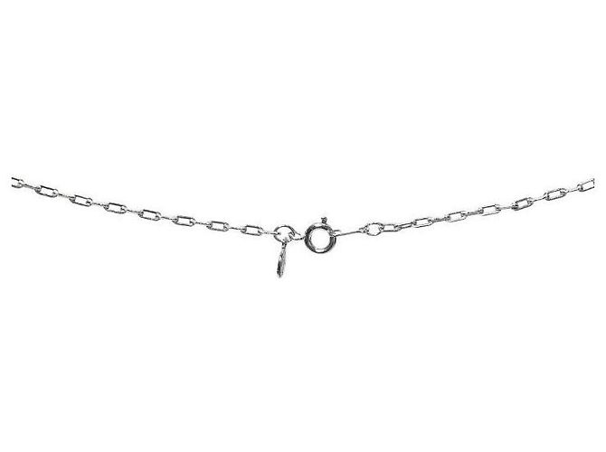 Collana Givenchy in metallo argentato - vista 4