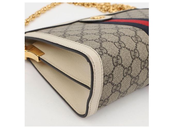 Gucci Ophidia GG Small Shoulder Bag White - view 10