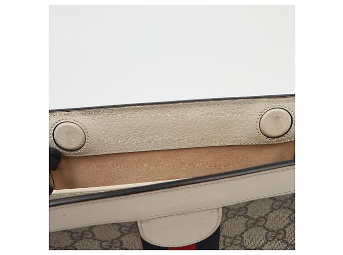 Gucci Ophidia GG Small Shoulder Bag White - view 11