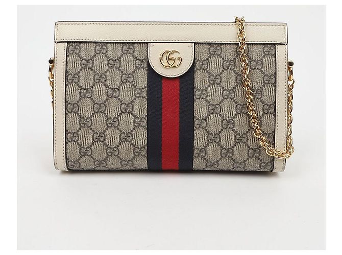 Gucci Ophidia GG Small Shoulder Bag White - view 2