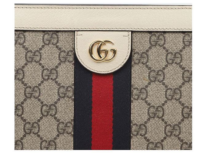 Gucci Ophidia GG Small Shoulder Bag White - view 3