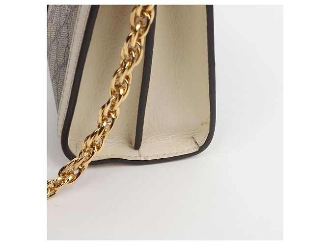 Gucci Ophidia GG Small Shoulder Bag White - view 7