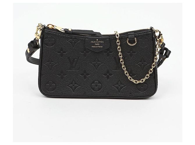 Louis Vuitton Pouch on Strap Monogram Empreinte Black Schultertasche - Ansicht 2