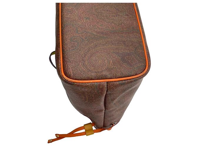 Etro Saco shopper em couro com acabamento Paisley - vista 15