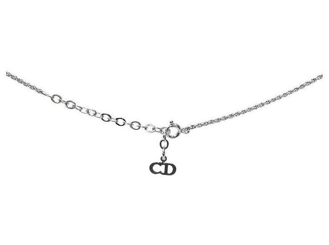 Dior Collar Ribbon CD Silver - vista 3