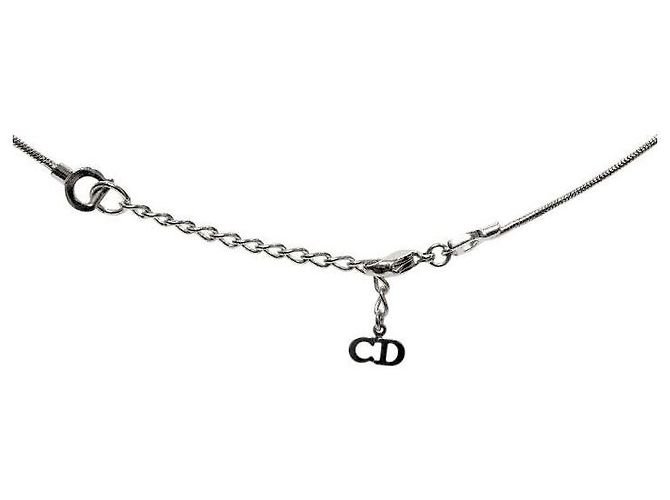 Dior Silberkette mit Katzenanhänger - Ansicht 3