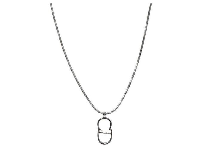 Dior Collar Vertical CD Silver - vista 2