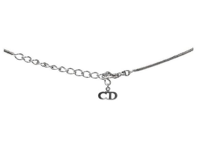Dior Collar Vertical CD Silver - vista 4