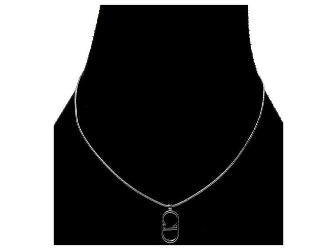 Dior Collar Vertical CD Silver - vista 5