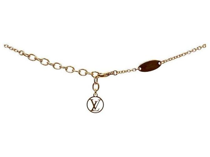 Collana Louis Vuitton V Oro in Metallo - vista 3