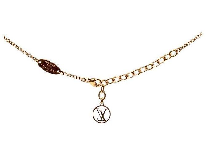 Collana Louis Vuitton V Oro in Metallo - vista 4