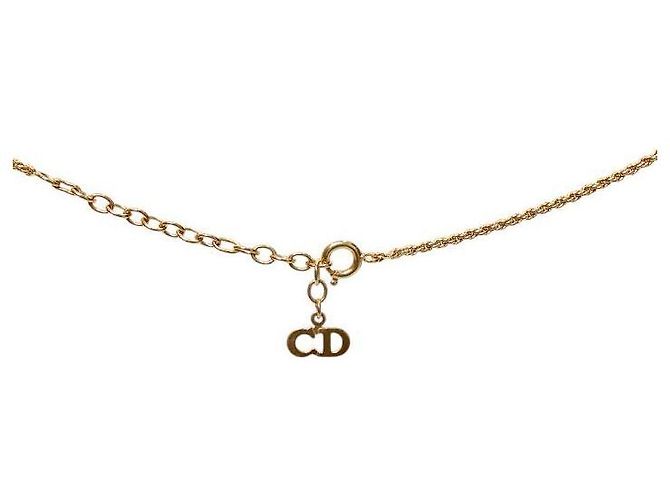 Dior Collana Cubic Leaf CD Gold - vista 3