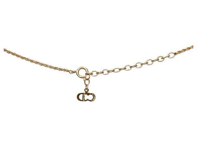 Dior Collana Cubic Leaf CD Gold - vista 4