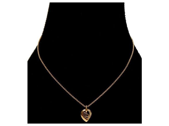 Dior Collana Cubic Leaf CD Gold - vista 5