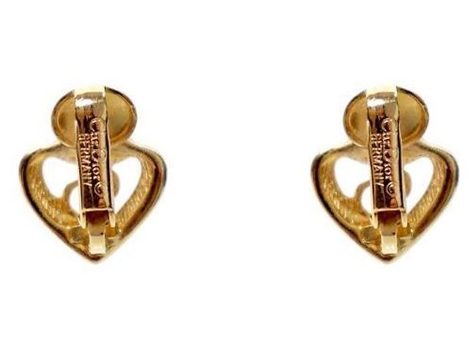 Dior Heart CD Gold Ohrringe - Ansicht 3