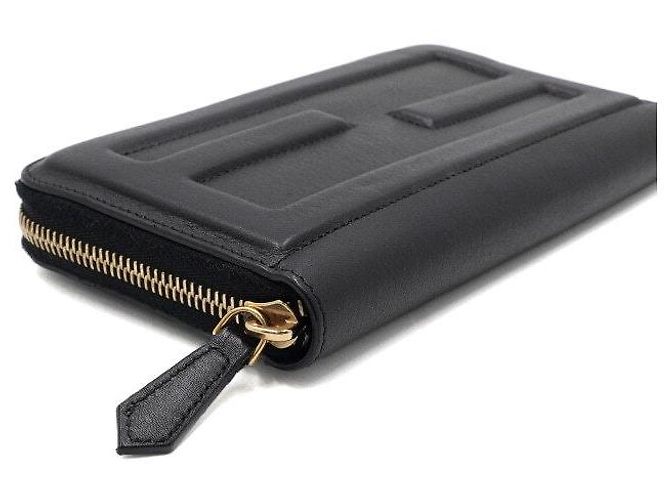 Fendi Portafoglio lungo da donna Nero - vista 8