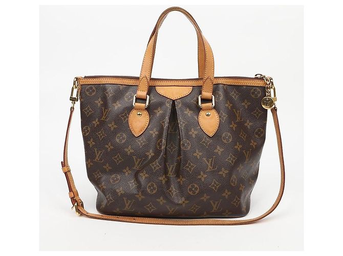 Louis Vuitton Borsa Tote Palermo PM Monogram Canvas - vista 3