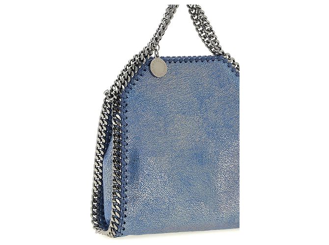 Stella Mc Cartney Blaue Handtasche aus Polyester - Ansicht 3
