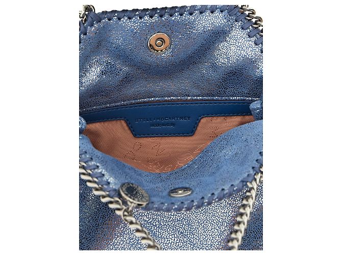 Stella Mc Cartney Blaue Handtasche aus Polyester - Ansicht 4
