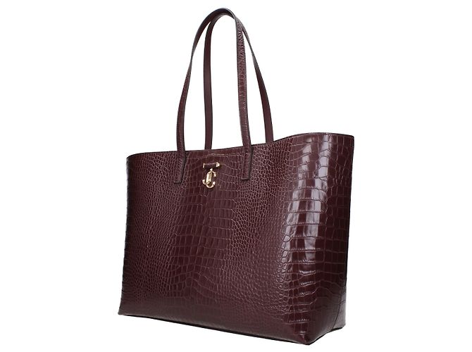 Jimmy Choo Borsa a tracolla in pelle rossa - vista 2